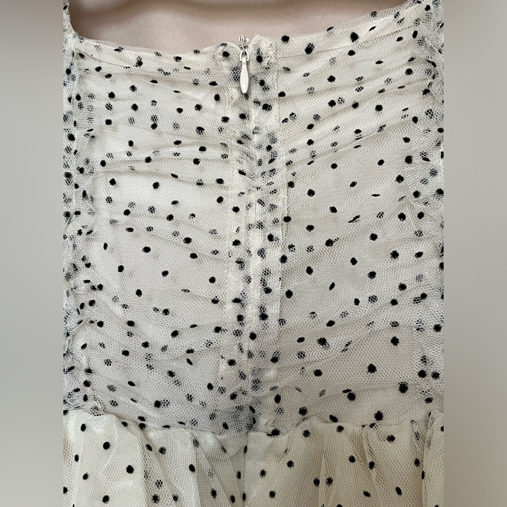 JOYFOLIE Polka Dot Glenn Babydoll Dress - Picture 6 of 14